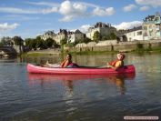 Rent of canoe at Gennes